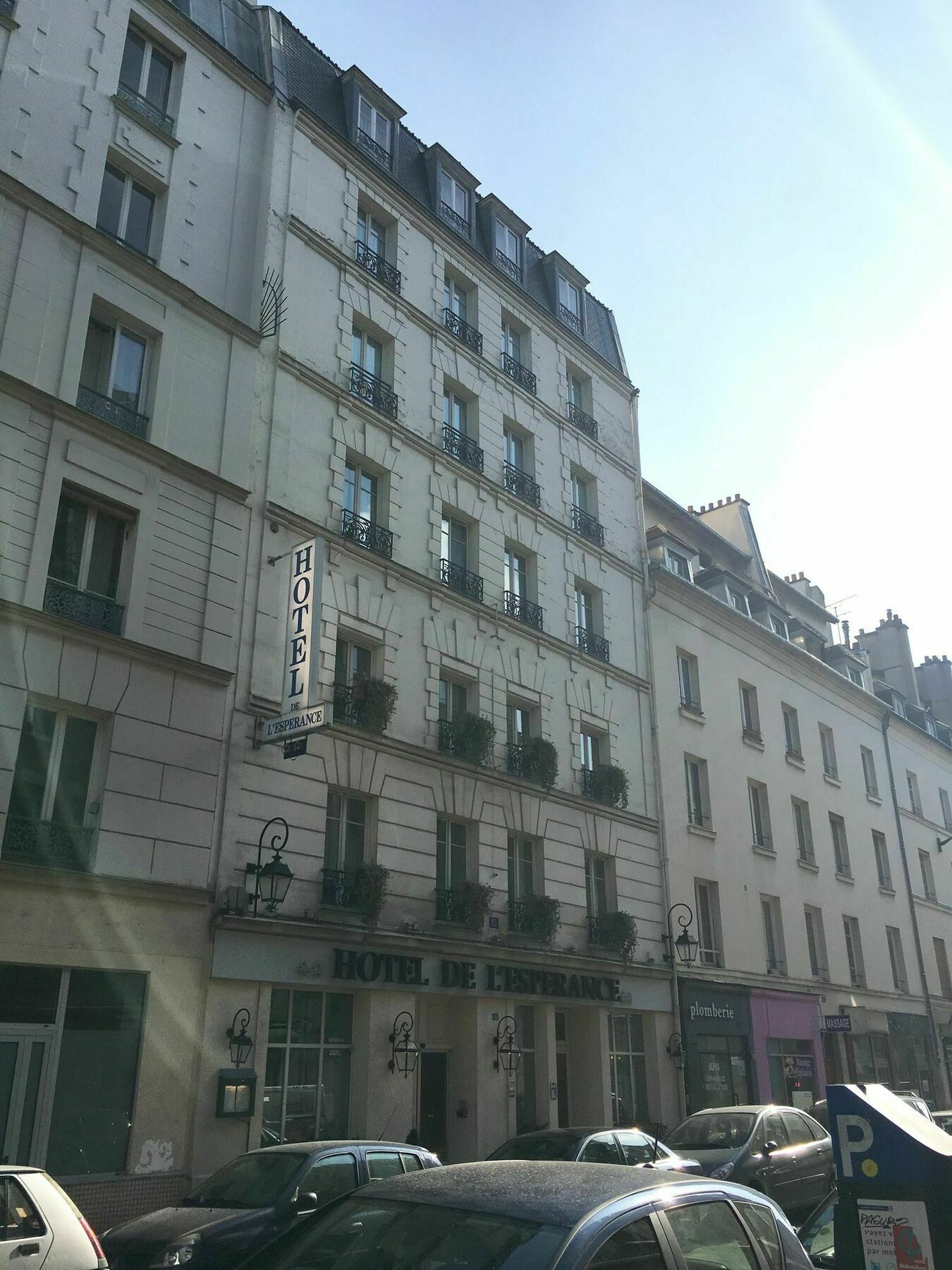 باريس فندق دي ليسبيرانس المظهر الخارجي الصورة